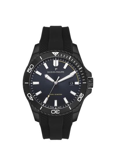 Jacques Philippe  JPQGS144411  43 mm Siyah Erkek Kol Saati