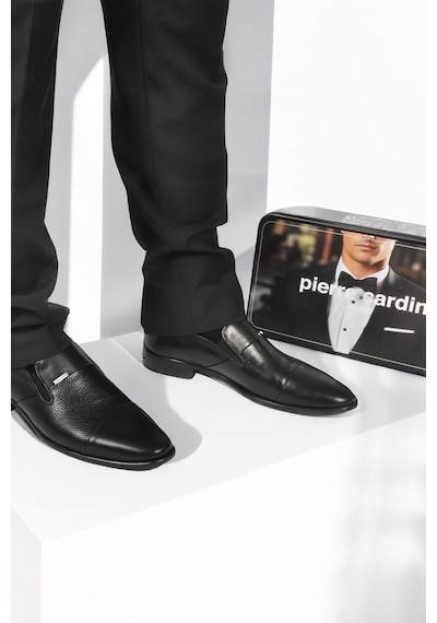 Pierre Cardin 70555 M Siyah Hakiki Deri Erkek Klasik Ayakkabı Siyah