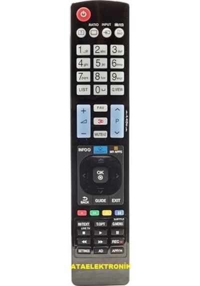 LG Uyumlu 930 Smart Led Tv Televizyon Kumandası Tüm Modeller 2 Pil