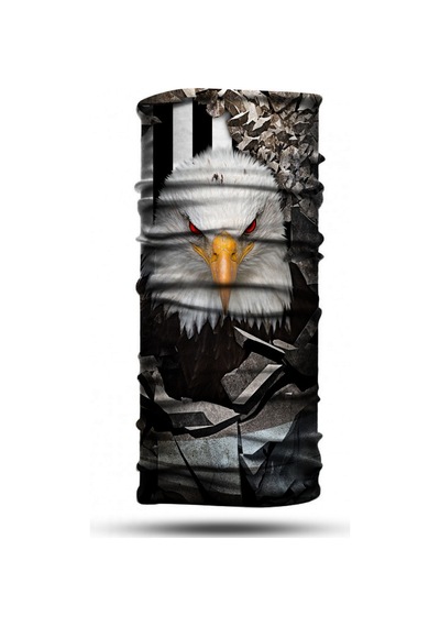 Dair Kartal Desenli Boyunluk Bandana Outdoor Balaklava Yüz Maskesi Kafa Bandı