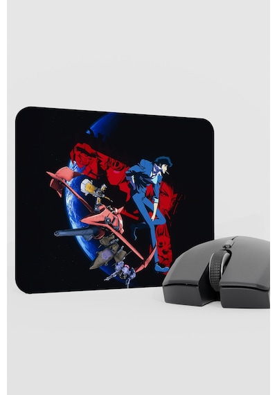 Cowboy Bebop Anime V1 - 22x18 Gaming Kauçuk Kaymaz Taban Mouse Pad Fare Altlığı