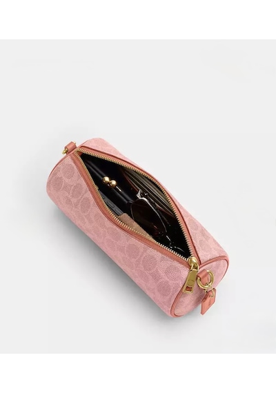 Coach Barrel Bag Kadın Omuz Çantası Açık Pembe