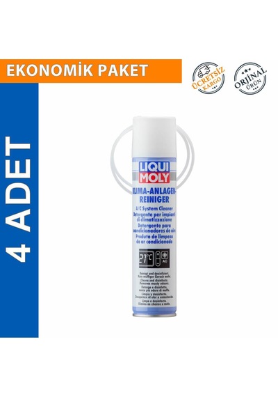 Liqui Moly Klima Sistem Temizleyici Sprey 250 Ml 4 Adet 4087