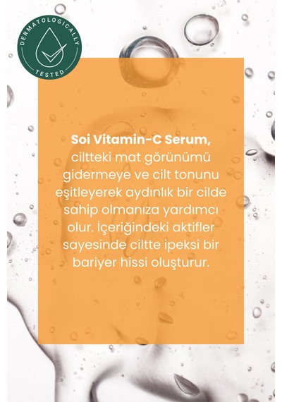 Soi Cosmetics Leke Karşıtı Vitamin-C Serum 30 ML