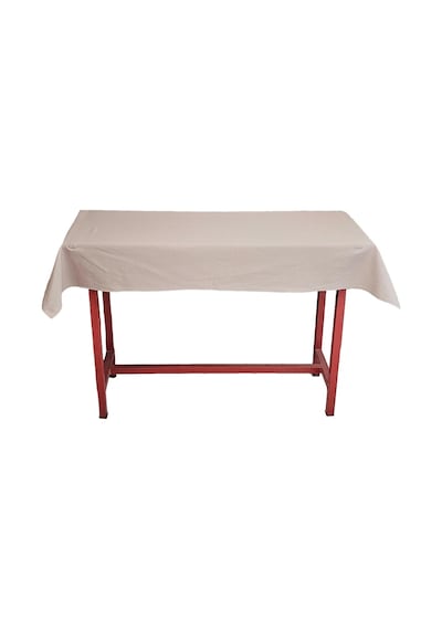 Sıra Örtüsü Pamuklu Bej Rengi 40 X 110 Cm Ölçülerindeki Sıralar İçin