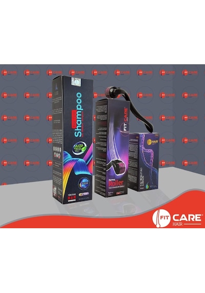 FitHair Gold Saç Losyonu Bakım Kürü 50 ML + Alovera Özlü Şampuan 250 ML + Tarak