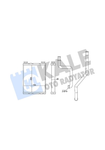 KALORİFER RADYATÖR MEGANE 3 FLUENCE 271156272R 355095