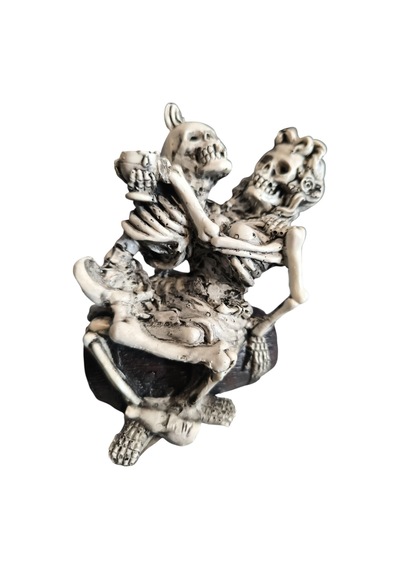 Ölümsüz Aşk Gotik Romantik İskelet Çift Biblosu 1