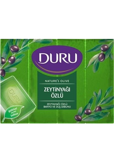 Duru Duş Sabunu 4 X 150 Gr Zeytinyağı Özlü 600 Gr