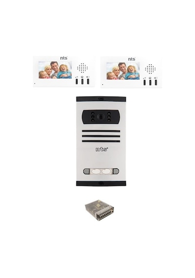 Nts Diafon Görüntülü Iki Daire Için Villa Kit Set Komple