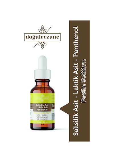 Doğal Eczane Salisilik Asit - Laktik Asit - Panthenol Peeling Solüsyon 30 ML