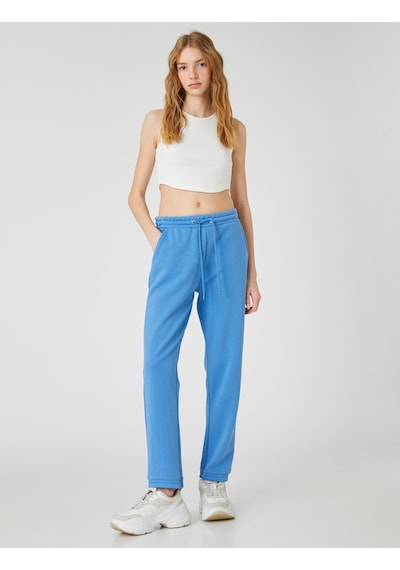 Koton Jogger Eşofman Altı Cep Detaylı Paçası Beli Lastikli Mavi 3sal40081ık 3SAL40081IK637 Mavi Koton Jogger Eşofman Altı Cep Detaylı Paçası Beli Lastikli Mavi 3sal40081ık 3SAL40081IK637 Mavi
