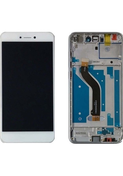 Huawei Uyumlu P9 Lite 2017 Lcd Ekran Dokunmatik Beyaz Çıtalı