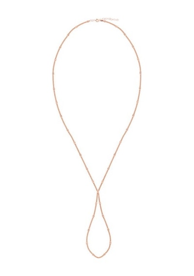 Rose Altın Kaplamalı Zincirli Gümüş Şahmeran Gold - Rose Gold - Gümüş