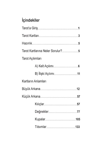 Tarot Kartı 78 Kart ve Kitap Tarot Falı Ahşap Kutu