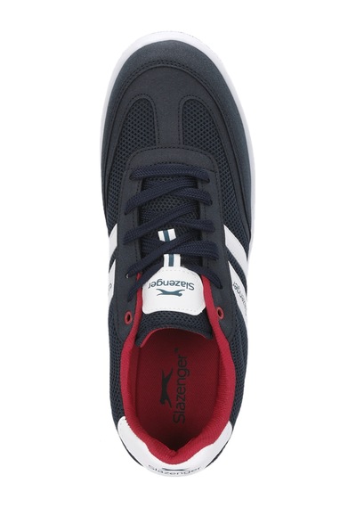 Slazenger Agaın I Erkek Lacivert / Kırmızı Günlük Spor Ayakkabısı Lacivert - Kırmızı