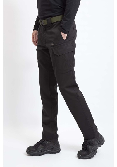 Vav Wear Taktik Kargo Pantolon Erkek Terletmez Dayanıklı 4 Mevsim Tactec15flex Siyah