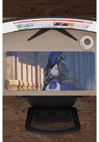 Clorinde Genshin Impact Anime Gacha V3 - 70x30 Xl Gaming Mouse Pad Fare Altlığı