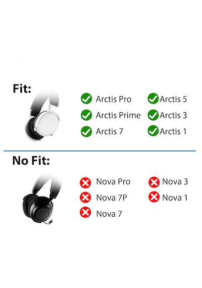 Mrstoys Steelseries Arctis 1/3/5/7/7+/7p+/7p/7p+/7x/7x +/9/9x/pr
