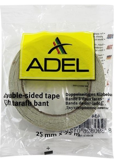 ADEL 19X25 METRE ÇİFT TARAFLI İNCE BANT ŞEFFAF GÜÇLÜ