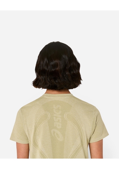 Asics Road Seamless Ss Top Kadın Yeşil Kısa Kollu Tshirt 2012d292-300