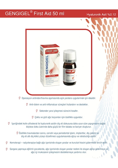 Gengigel First Aid Oral Fluid 50 ML