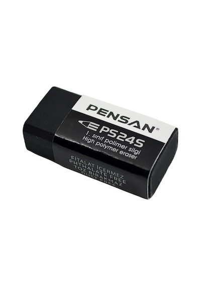 Siyah Silgi 3 Adet Ps 24s