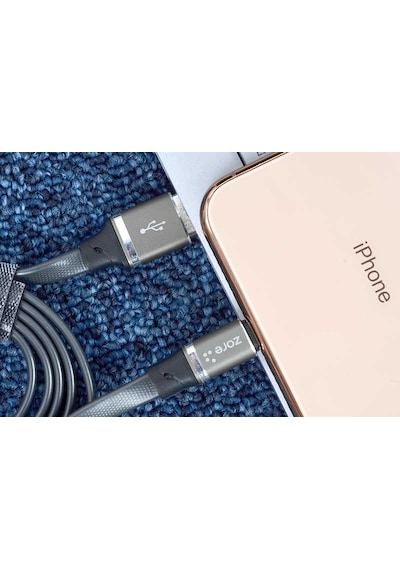 Butam Bilişim Siyah Lightning Vera Usb Kablo
