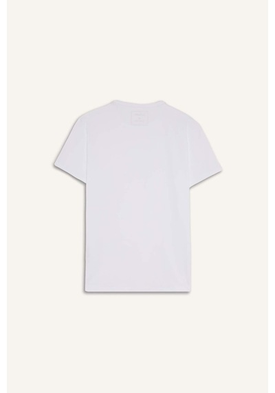 Defacto Slim Fit Dar Kesim Bisiklet Yaka Üst L4885az25auwt34 Beyaz
