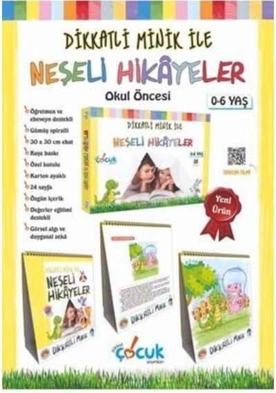 Neşeli Hikâyeler - 0-6 Yaş Grubu Yeni Ürün
