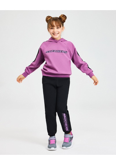 Skechers G 2xı-lock Jogger Sweatpant Büyük Kız Çocuk Siyah Eşofman Altı Sk242054-001 Siyah