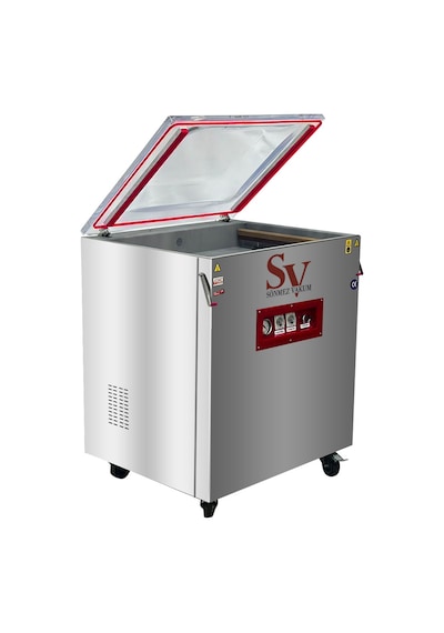Sönmez Vakum Geniş Hazne 50 65 Çift Çene Vakum Makinesi