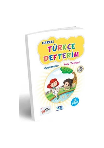 3. Sınıf Farklı Türkçe Defterim / Kolektif / Tandem Yayınları / 9786052285381