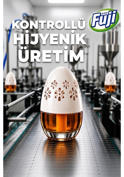 Ilgaz Fuji Amber Kokulu Araç, Wc, Oda Ve Ortam Kokusu 100 Ml Amber Fusion Kalıcı Kavanoz Koku