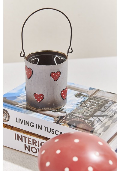 Pasabahce Sevgi Tealight Mumluk - 1 Adet Çok Renkli