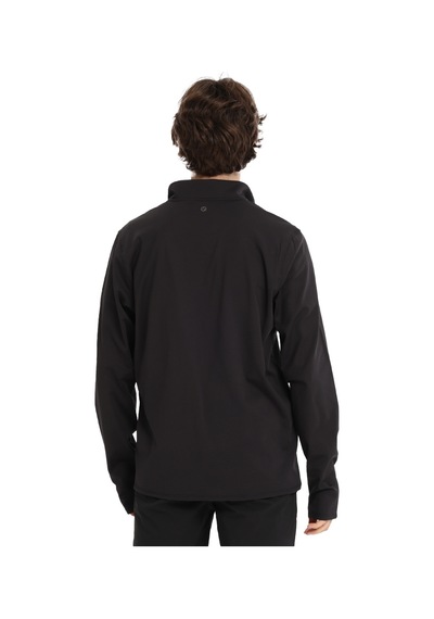 Sportive Boone Half-zip Erkek Siyah Koşu T-shirt 25ke1015-syh 1776471 SIYAH