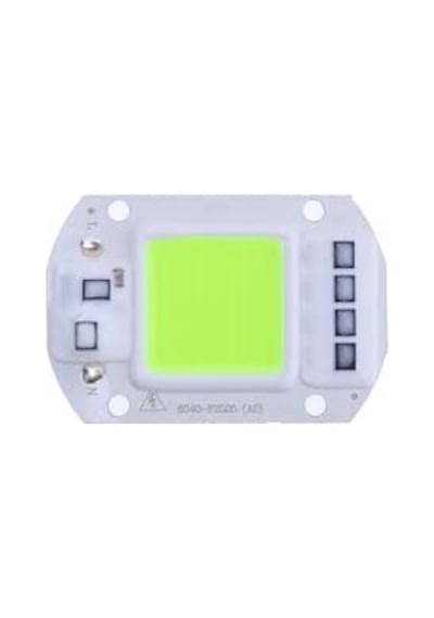 PowerLed Cob Led 50 W 220 V 5 Adet Yeşil Işık Ac Projektör Çip