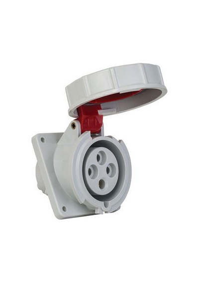 Mete Enerji 4x32a. Ip67 Makine Prizi Eğik Vidalı Bağlantı T120141v