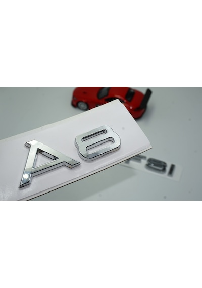Audi A8 55 TFSi Krom ABS 3M 3D Bagaj Yazı Logo Ürün