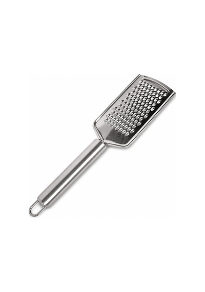 Paslanmaz Çelik El Rendesi, Metal Rende, Sarımsak Ezici Doğrayıcı 25 Cm, Mutfak Seti, Premium Kalite, Tek Parça Ya