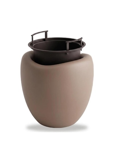 So-lale02 Lale Saksı Dekoratif Modern Plastik İç Kovalı 25 Lt No:2 Diğer