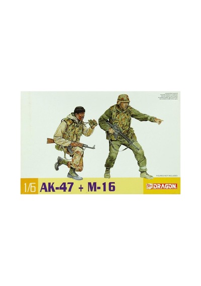 1/6 Ak-47 Ve M16 Silahları Maketi, Dragon 75035