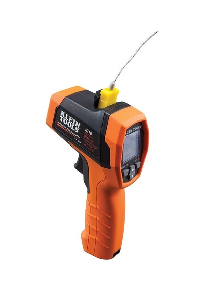 Klein Tools Ir10 Kızılötesi Termometre, Dijital, Çift Hedef Lazerli, 20:1