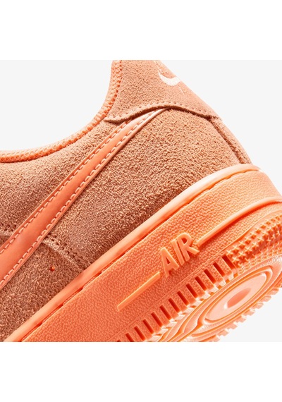 Nike Air Force 1 Af1 Leather Sneaker Orange Hakiki Deri Günlük Spor Ayakkabı Turuncu