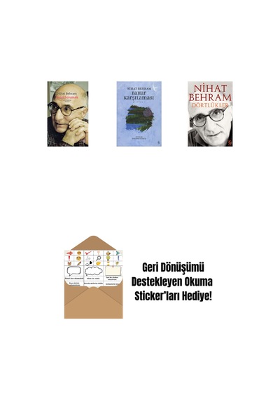Ateşi Solumak Ciltli + Bahar Karşılaması + Dörtlükler + Okuma Sticker'ları