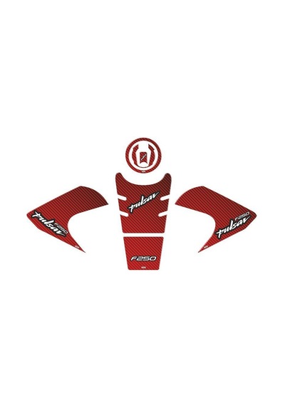 Bajaj Pulsar F250 2022 - 2024 Uyumlu Tank Pad Set 003 Çok Renkli