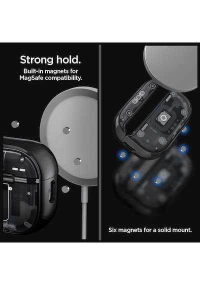 Airpods Pro 2/1 İle Uyumlu Magsafe Kılıf Ultra Hybrid Mag Fit Zero One - Acs05593