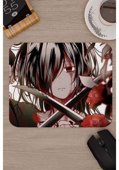 Dororo Anime V3 - 22x18 Gaming Kauçuk Kaymaz Taban Mouse Pad Fare Altlığı