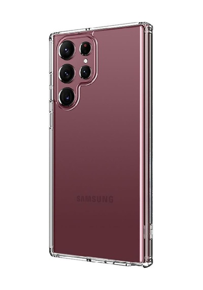 Samsung Galaxy Uyumlu S23 Ultra Kılıf 2mm Anti Shock Silikon