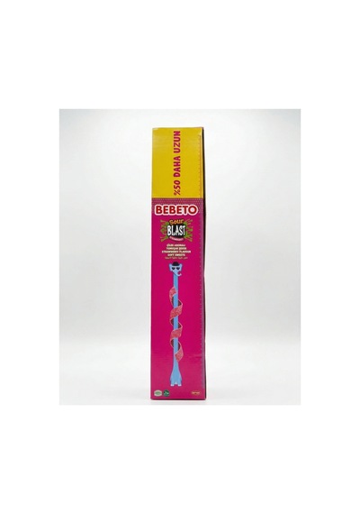 Sour Blast Strawberry Ekşi Şerit 35gx48 Çilek Aromalı Uzun Ekşi Şeker
